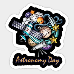 Astronomy Day Sticker